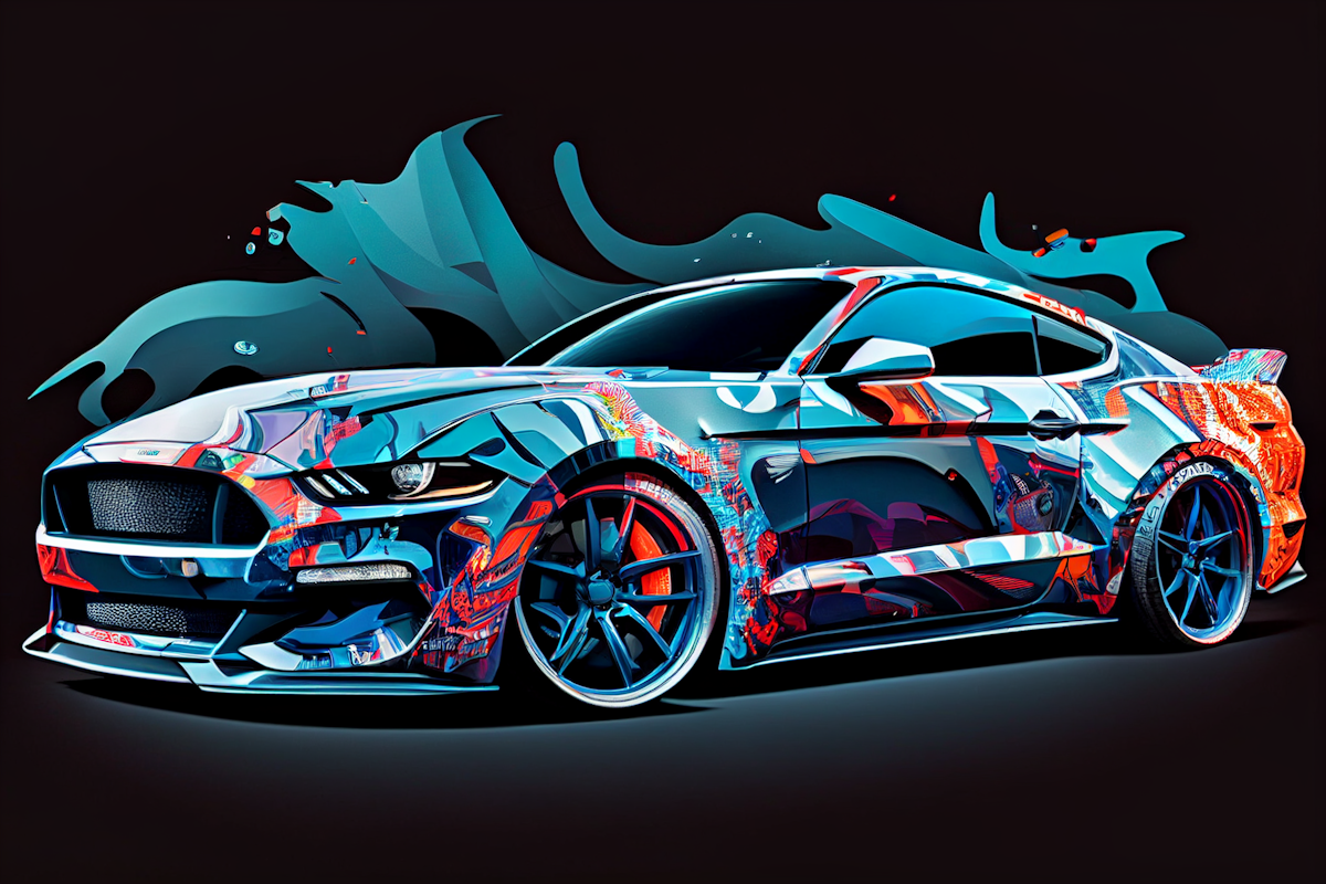 Ford Mustang style Tristan Eaton